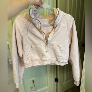 Lululemon Baby Pink Collared Pullover